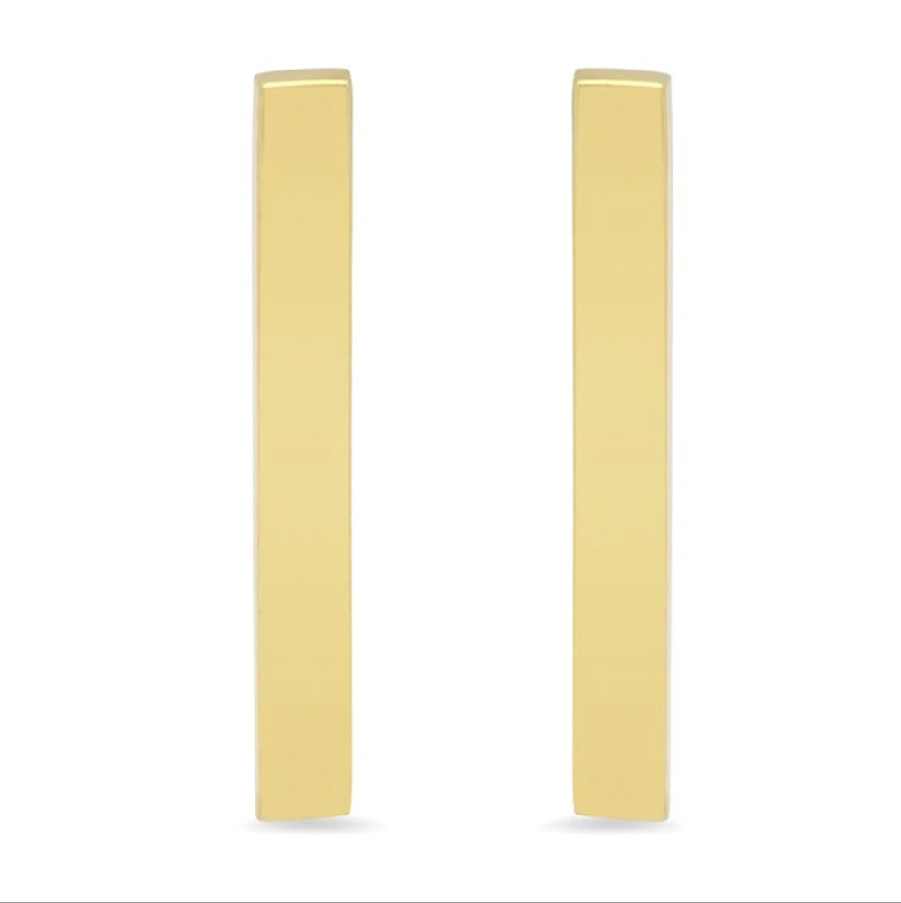 Jennifer Meyer long bar studs